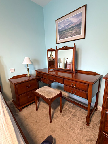 Wood dressing table - wood,