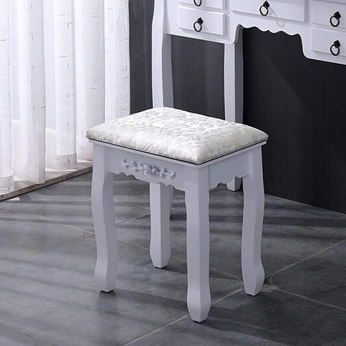 Vintage dressing table stool - dressing,