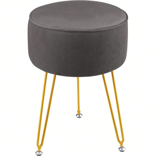 Round dressing table stool - dressing,