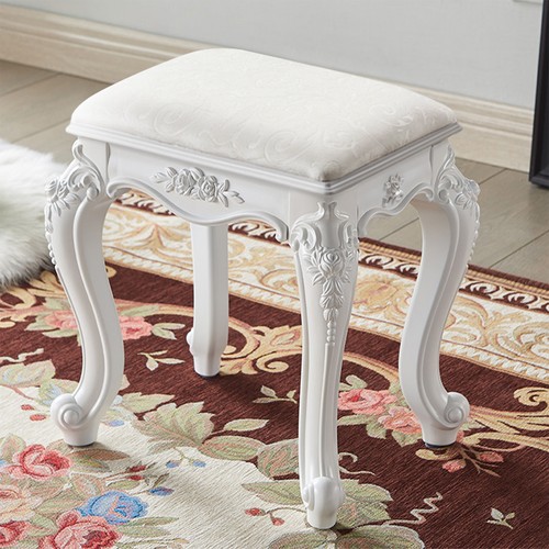 Vanity dressing table - table, stool