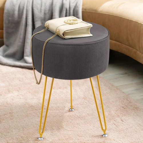 Dressing table stool round - table,