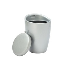 High Gloss Round Ottoman