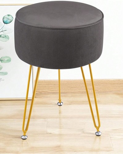 Round dressing table stool - round,