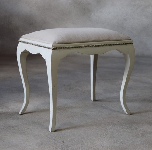 Vintage white dressing table - dressing,