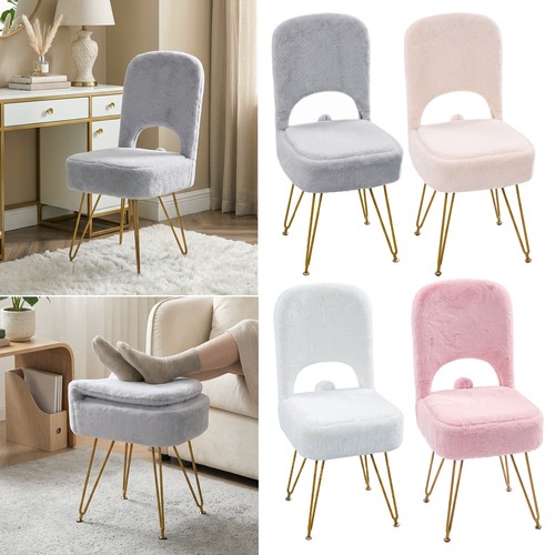 Fluffy vanity stool bedroom - fluffy,