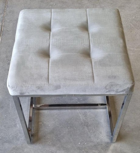 Dressing table stool grey - dressing,