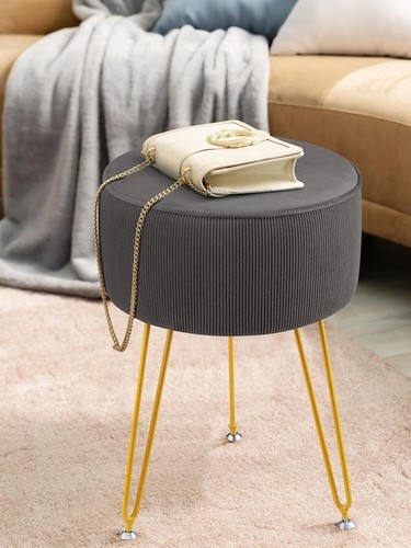 Vanity seat round dressing - vanity,