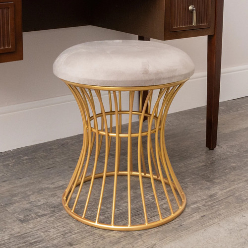 Gold grey metal detailed - &,