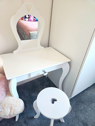 Ikea girls white wood dressing - ikea,