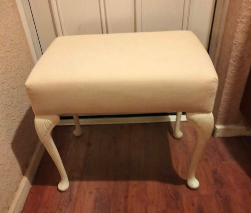 Vintage dressing table stool