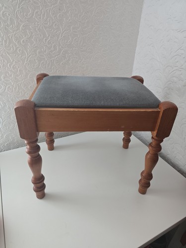Dressing table stool with - table,