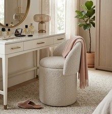 Beth Boucle Dressing Table
