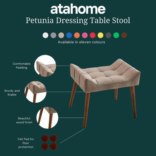 Dressing table stool vanity - table,
