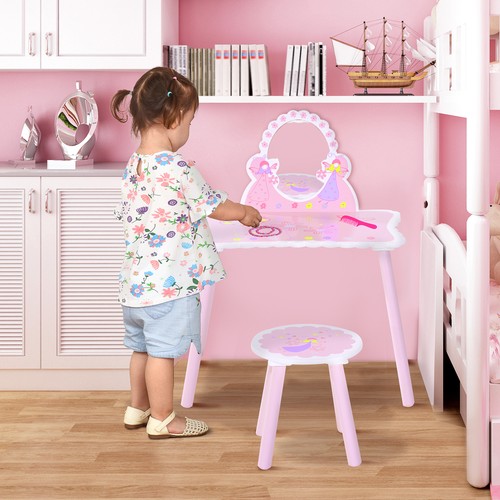 Kids dressing table - dressing, stool