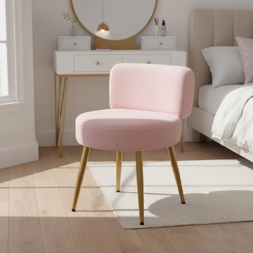 Pink makeup seat plush teddy - makeup,