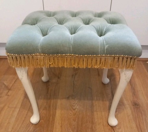 Vintage dressing table stool - table,