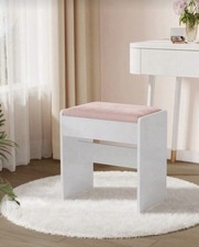 Velvet Dressing Table Stool